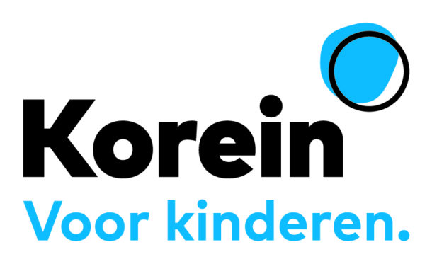 Korein_Logo_met_sloagn_Voor_kinderen_CMYK_Tekengebied 1